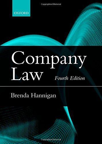 NEW Company Law by Brenda Hannigan