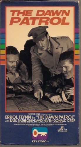 Dawn Patrol (BETA/Betamax 1985) 1938 Errol Flynn, Basil Rathbone