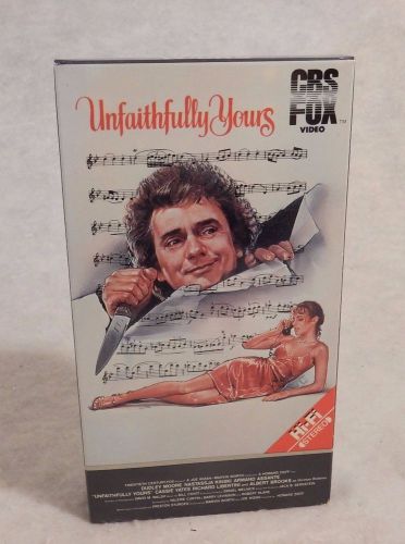 Betamax Beta Unfaithfully Yours 1984 Dudley Moore Nastassja Kinski