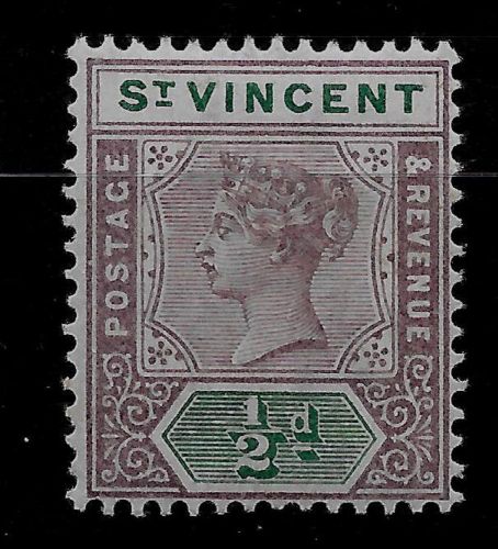ST. VINCENT 1899 SG 67 Mint