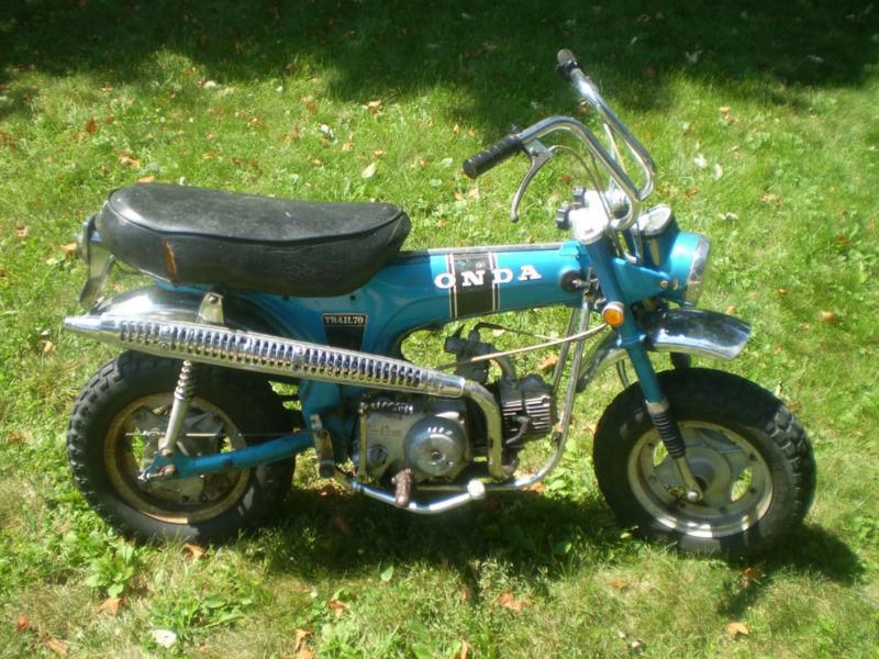 1970 Honda CT70 K0 K 0 CT 70 Mini Trail 70 Honda 70 Sapphire Blue bike 1