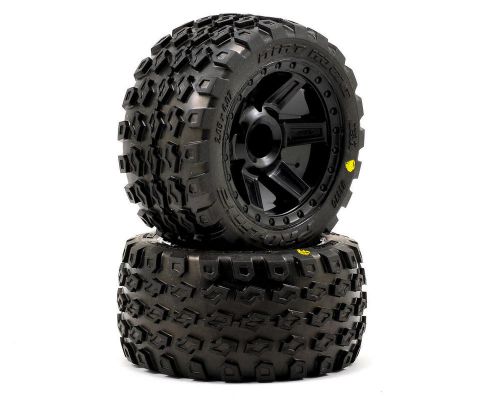 Pro-Line Dirt Hawg 2.8&#034; Tires w/Desperado Nitro Rear Wheels (2) (Black) (M2)