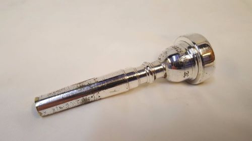 Used Vincent Bach Corp. 3C Silver Trumpet mouthpiece