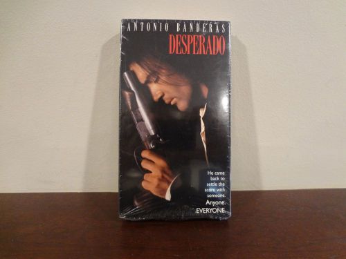 Desperado - NEW/SEALED VHS - Antonio Banderas Salma Hayek Classic Action