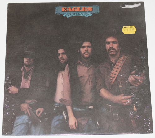EAGLES &#034;Desperado&#034; ASYLUM SD-5068 M- Vinyl NM Textured Jkt w/Shrink 1973 EAGLES