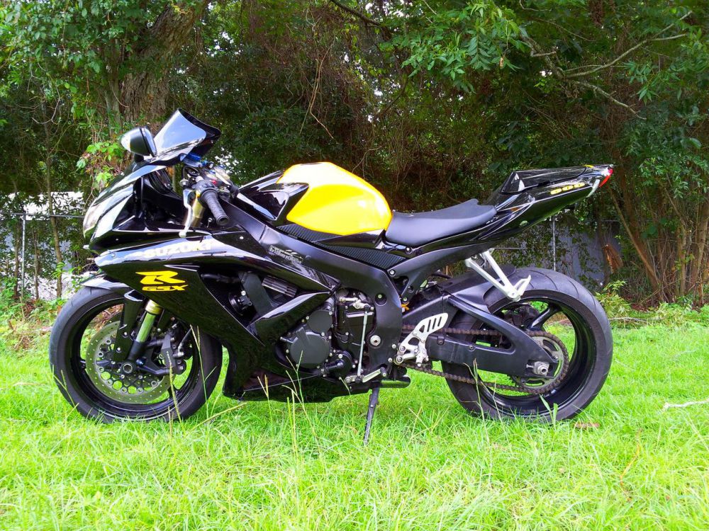 2008 suzuki gsx-r 600 sportbike 