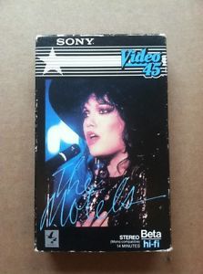 The Motels Sony Video 45 BETA not VHS 14 minutes 1984