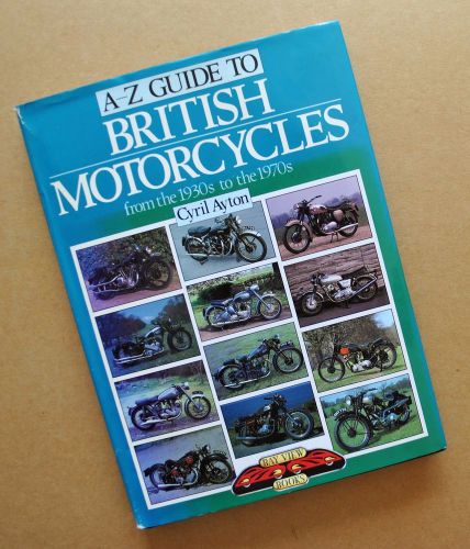 British motorcycle bsa norton triumph vincent brough superior ariel manual book