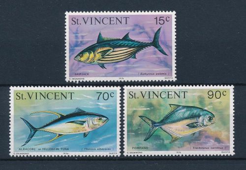 [40641] st. vincent 1976 marine life fish mnh