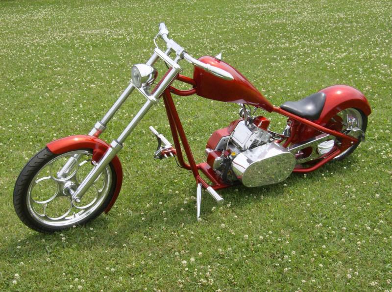 Custom mini chopper- mini bike- minibike- show bike