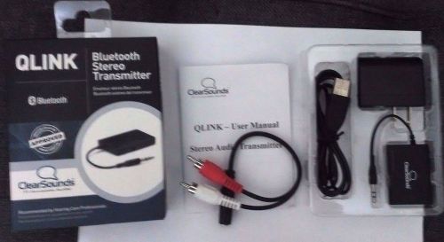 Qlink ClearSounds Bluetooth stereo transmitter