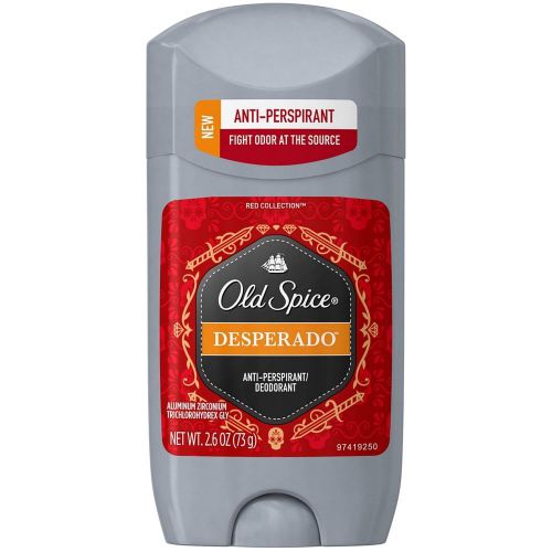 Old Spice Red Collection Anti-Perspirant - Deodorant, Desperado 2.60 oz (3 pack)