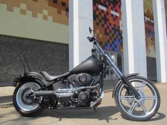 2008 Black Harley FXSTB Nightrain,