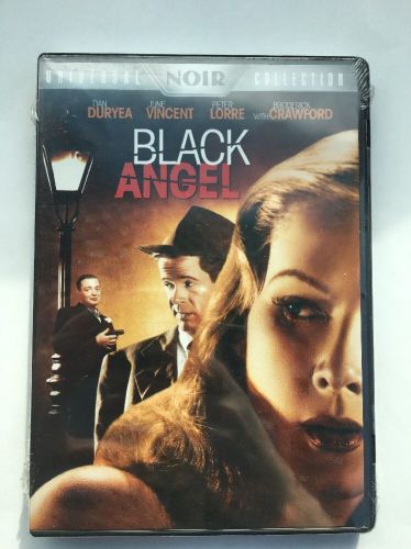 Black Angel DVD Dan Duryea June Vincent Peter Lorre Broderick Crawford NEW