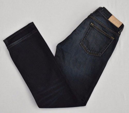 ACNE JEANS MIC DESPERADOS Dark Blue Jeans Men`s Long Jean W32 L32