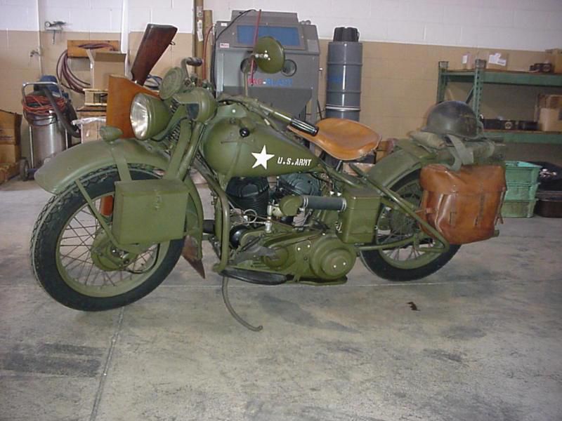 1942 WLA Harley-Davidson Excellent Restoration Many NOS Parts MUSEUM QUALITY