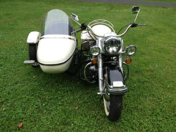 1975 harley davidson electra glide &gt;&gt;&gt;with sidecar. original condition paint