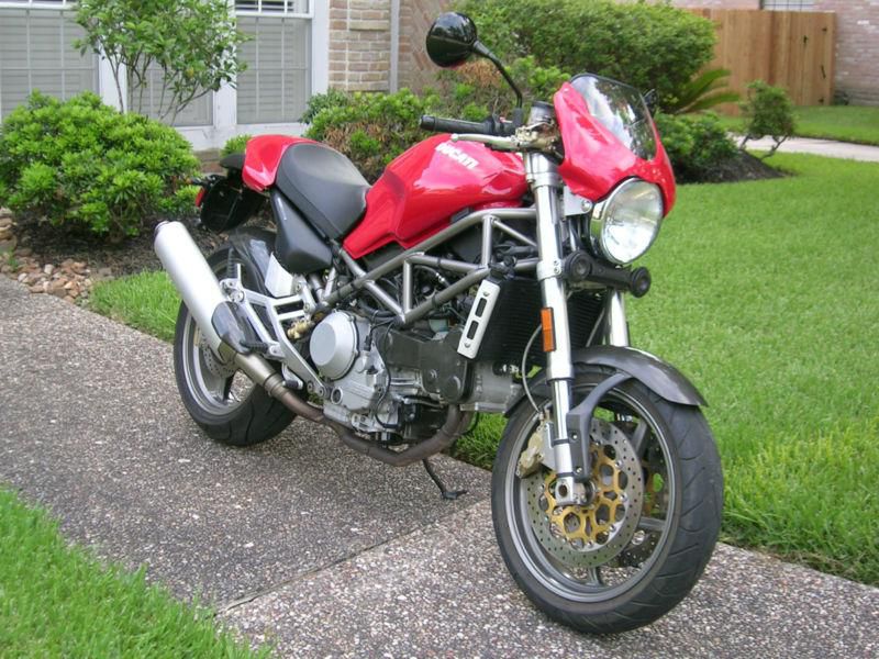 2001 Ducati S4 Monster. Low Miles. No Reserve. Excellent Condition.