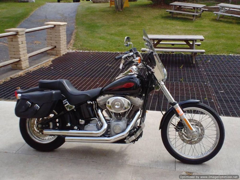 2002 Harley-Davidson FXST Softail Standard STANDARD Cruiser 