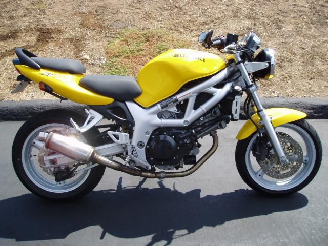 2002 suzuki sv650  sportbike 