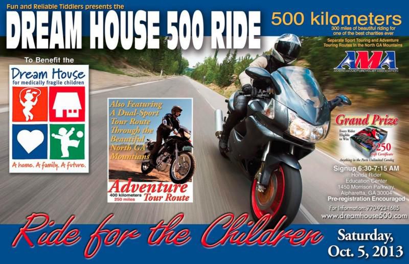 Be A Factory BMW R1200RT Rider For A Day @ Dream House 500 Charity Ride