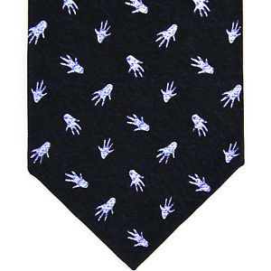 Bulgari 7- seven-fold silk tie necktie | Davide Pizzigoni hands &#034;mani al vento&#034;