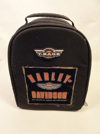 T-bags sissy bar bag with harley davidson 100th patch