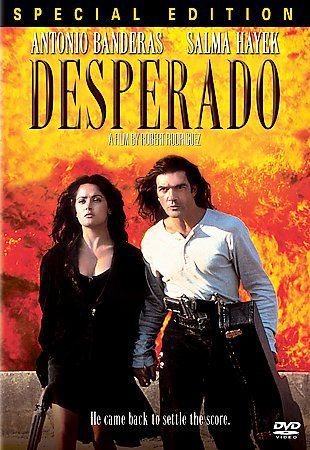 Desperado DVD Antonio Banderas, Salma Hayek, Joaquim de Almeida, Cheech Marin,
