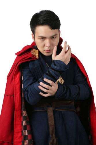 Doctor strange costume stephen vincent cosplay costume outfits with props xcoser