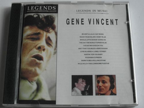 Legends In Music - Gene Vincent (CD Album) Used Very Good