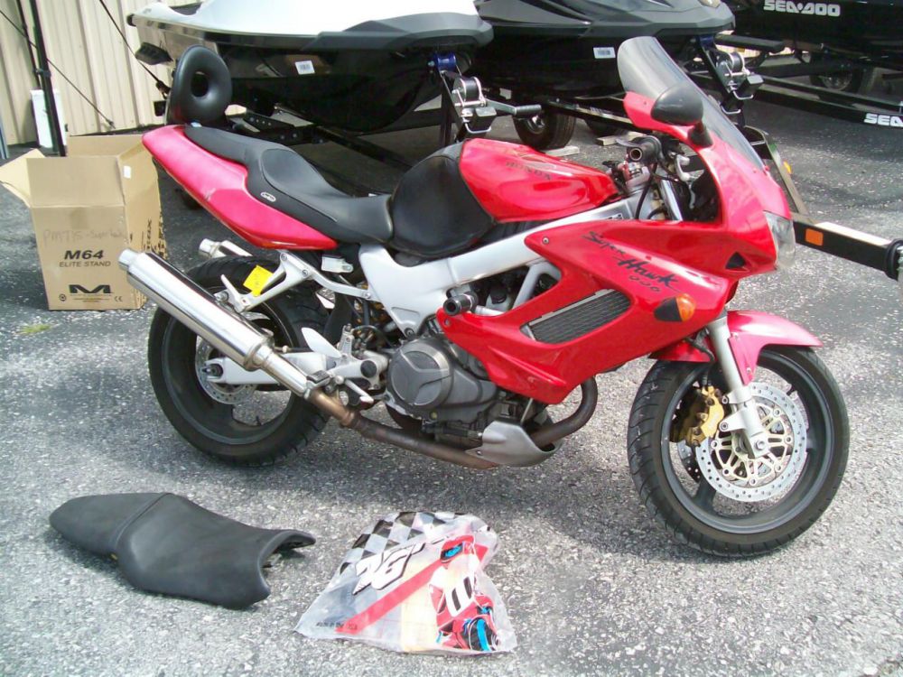 1998 honda superhawk vtr1000f:  sportbike 