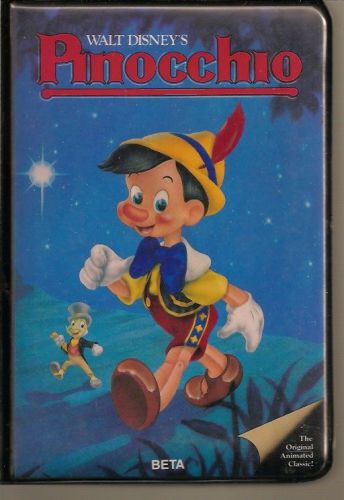 Pinocchio (BETA/Betamax) 1940 Disney