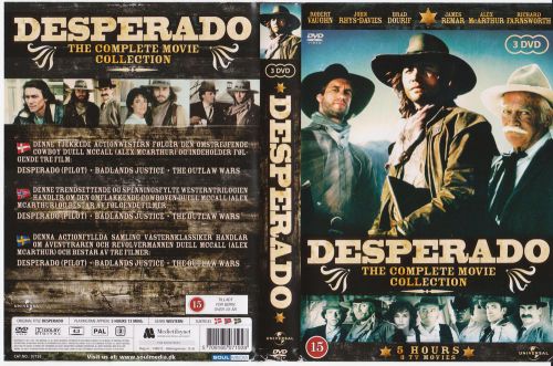 Desperado the serie 5 movie set dvd  ntsc system&#034;copy of this serie&#034;