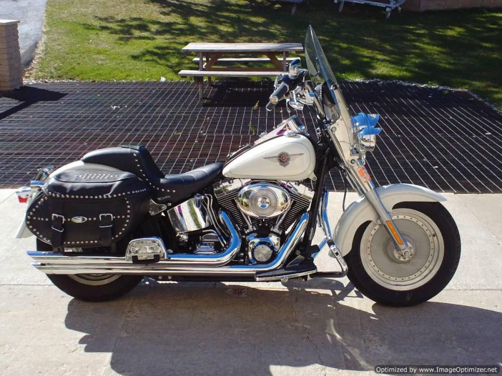 2002 Harley-Davidson FLSTF Fat Boy Cruiser 