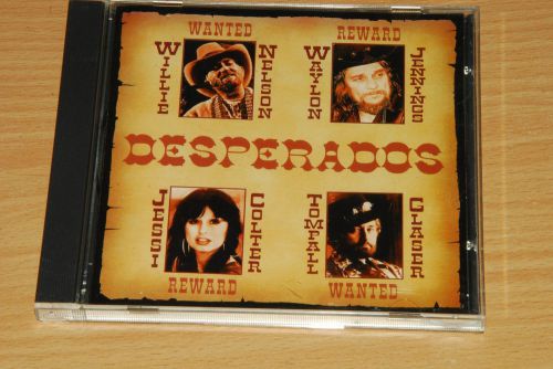 Nelson, Jennings, Colter, Glaser - Desperado - CD ALBUM (ref 563)