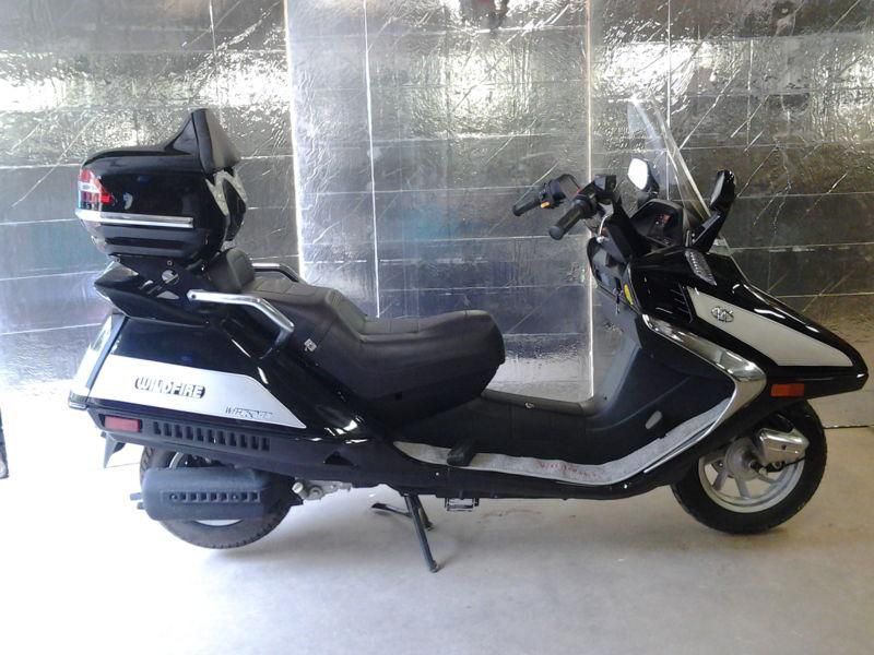2008 Black Wildfire 250cc Scooter - ONLY 1.7 MILES