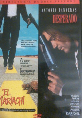 El mariachi/desperado (dvd, 1998, closed caption; subtitled in multiple...