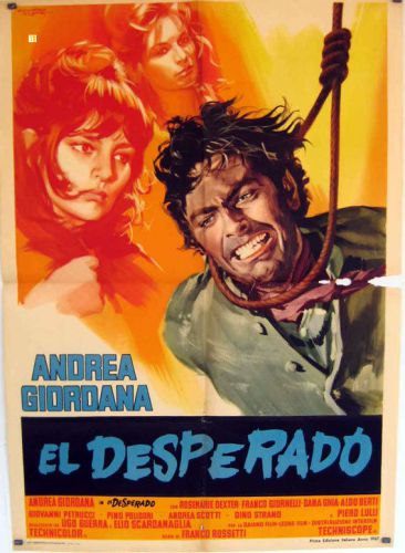 El desperado/ 40097/ andrea giordana/ 1967/ franco rossetti/ author/ poster