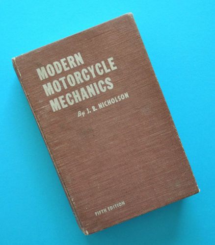 1940s-65 Motorcycle Service Manual 668 Page Book Triumph BSA Norton Vincent AJS