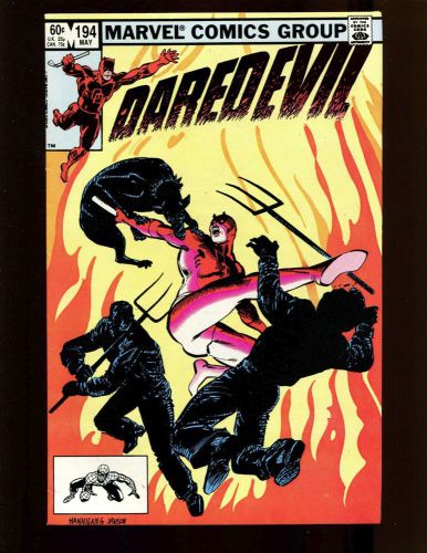 Daredevil #194 VF- Hannigan Janson Kingpin