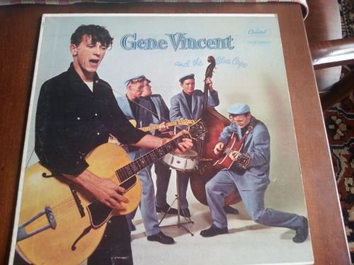 GENE VINCENT AND THE BLUE CAPS CAPITOL T-811 MONO VG++ ROCKABILLY LP