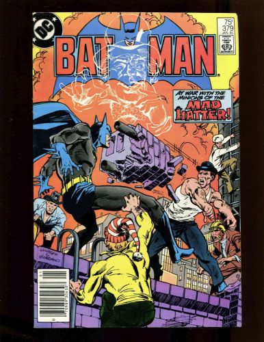 Batman #379 (Newsstand) FN+ Hannigan Giordano Newton Alcala Nocturna Mad Hatter