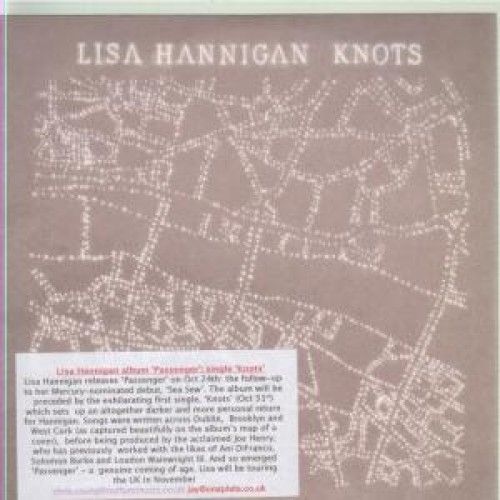 Lisa hannigan knots cd 2 track radio mix promo with info stickered card sleeve