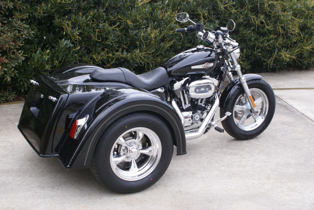 2011 Harley-Davidson Sportster Custom Xl1200c Trike 