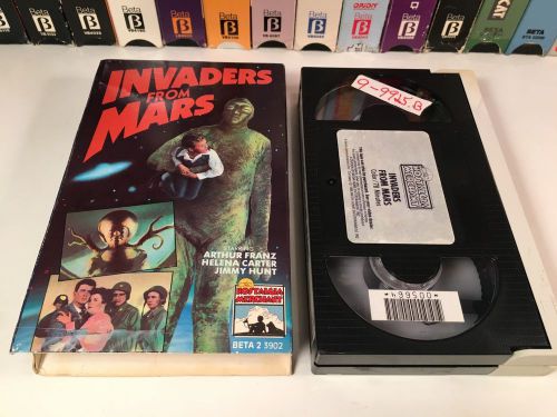* Invaders From Mars Betamax NOT VHS 1953 Horror Sci Fi Beta Helena Carter