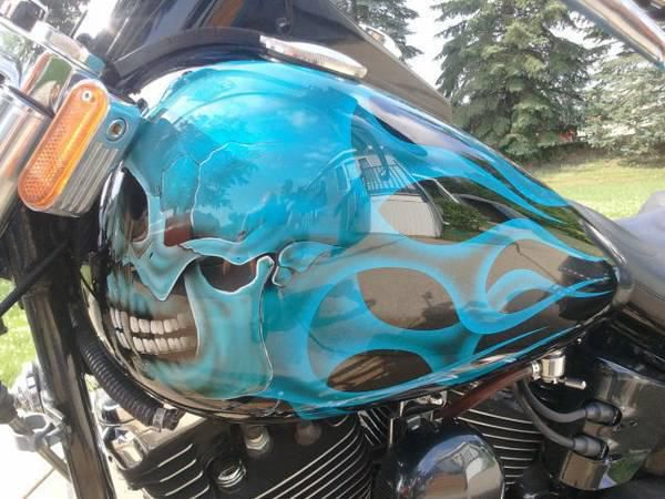 93 Harley Davidson Softail Custom