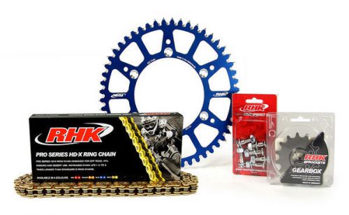 Husaberg fe350 rhk x ring chain &amp; alloy sprocket kit 13/48 gearing 2013 - 2014
