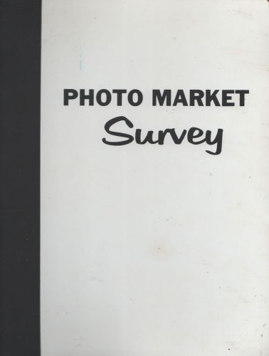 Photo Market Survey 1973 by Editor Hannigan &amp; Assoc. Scardino Publ. by Singer