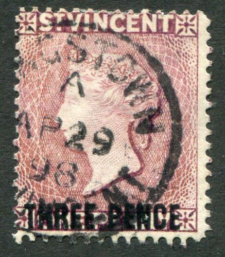 ST VINCENT 60 Very Nice Used Issue VICTORIA UPTOWN 15347