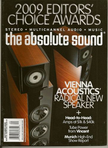 ABSOLUTE SOUND MAG Issue 195 in Ex condition Vienna Vincent Spendor Odyssey